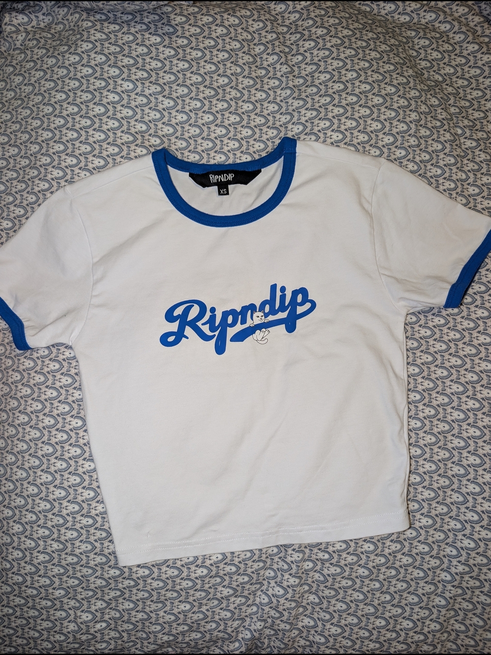 NWOT Ripndip White Tee